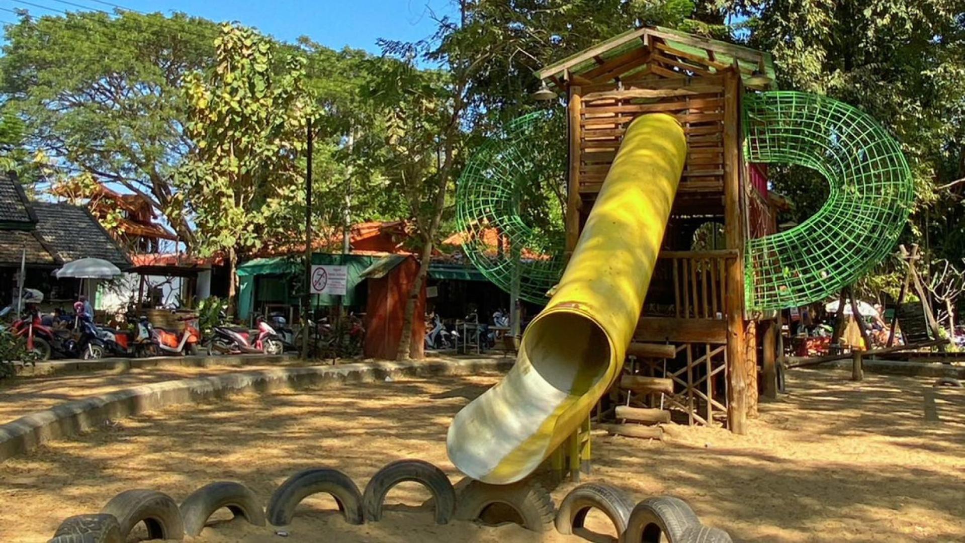 The Savannah Hostel Pai Exterior foto