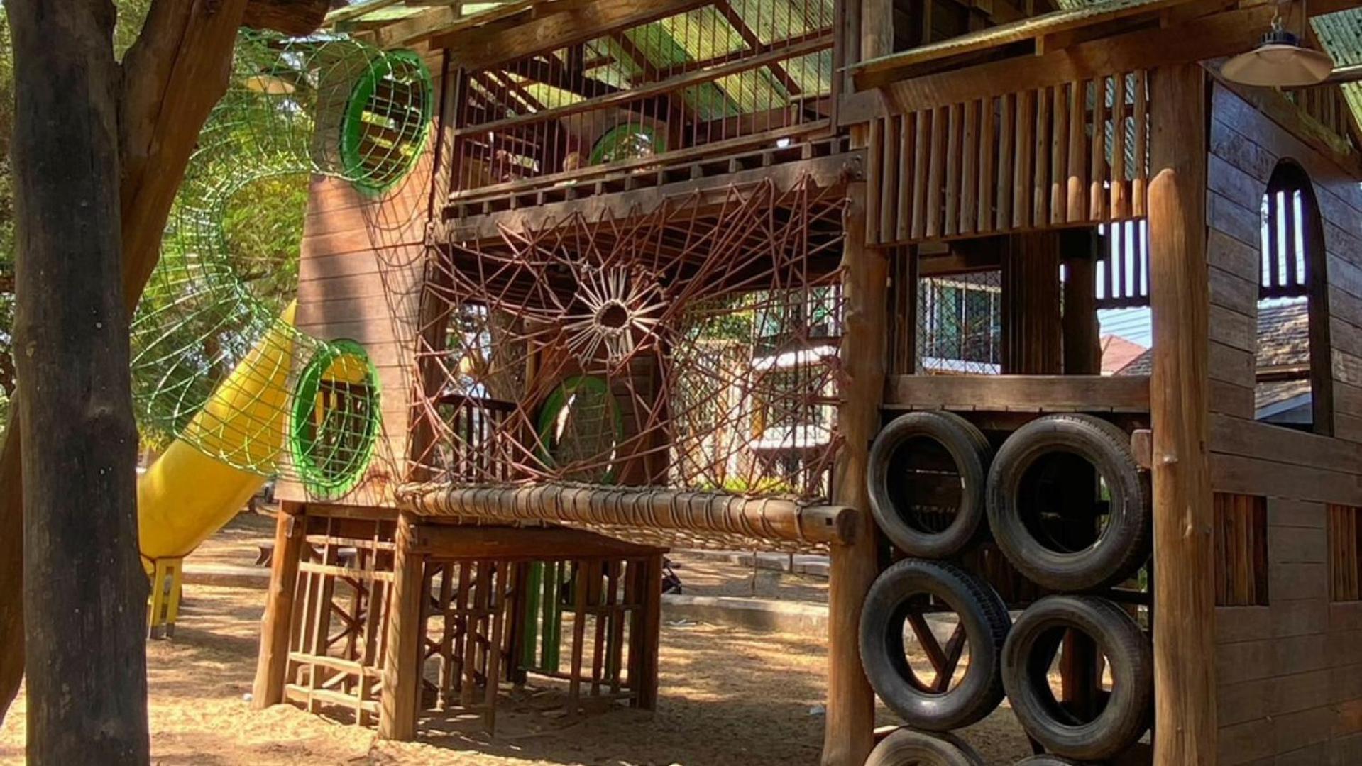 The Savannah Hostel Pai Exterior foto